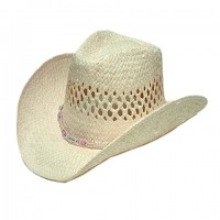 Straw Cowboy Hats: Toyo Straw - Natural - HT-8178NT